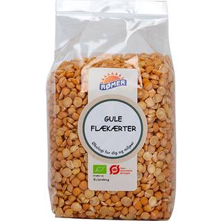 Rømer Gule flækærter, Økologisk - 500 g.