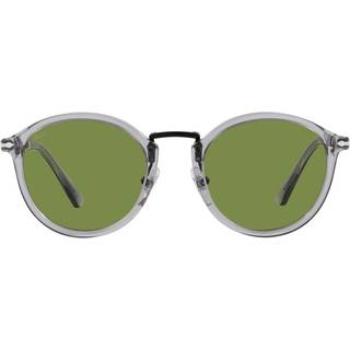 Persol PO3309S/S Asian Fit 309/4E 51 Solbriller Mænd Grå - Transparent Grey - 51mm