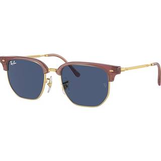 Ray - Ban Børn RJ9116S JUNIOR NEW CLUBMASTER 715680 Solbriller Injiceret Rosa Blå Geometrisk Normal