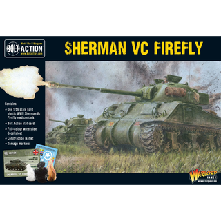 Bolt Action Sherman Firefly VC 1:56 WWII Milit?r Wargaming Plastic Model Kit