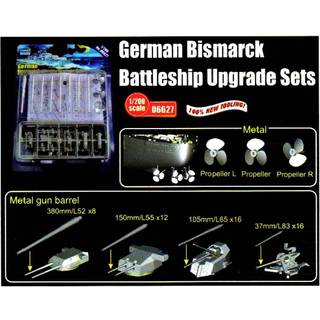 German Bismarck Battleship Upgrade Sets