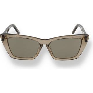 Saint Laurent SL 276 MICA 043 53 Solbriller Kvinder Brun - Transparent Brown - 53mm