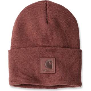 Carhartt Label Watch Hat rød, one size 101070B53-OFA