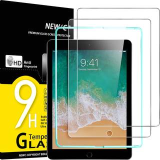 New'c 2 Pack designet til iPad 9,7 tommer (2018/2017 6./5. generation) iPad Air 1 iPad Air 2 iPad Pro 9,7 tommer sk?rmbeskytter tempereret glas u