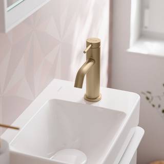 Hansgrohe Tecturis S håndvaskarmatur 80 EcoSmart+ i Børstet Bronze (PVD)