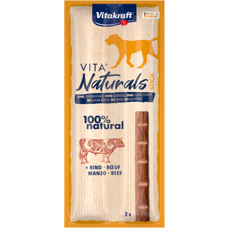 Vitakraft Naturals med bøf 2 x 11g