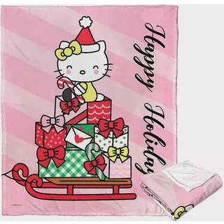 Northwest Hello Kitty Silk Touch t?ppe 50"""" x 60"""" Gl?delig jul
