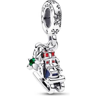 Pandora Christmas Sleigh 2023 Dangle Charm - Silver