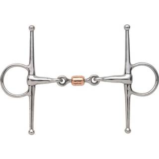 Shires Full Cheek Snaffle With Copper Peanut (5.5 """")