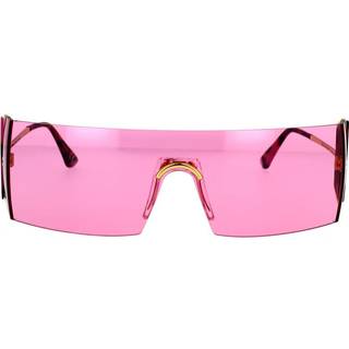 Retrosuperfuture Unisex RA1 Pianeta Pink Solbriller Metal Rosa Rosa Wraparound