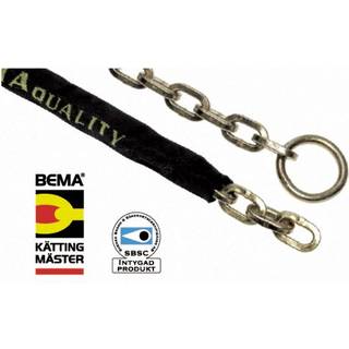 Låsekæde BEMA PW 10-3 Quality, klasse 3, 500 cm, Ø10 mm, sølv/sort
