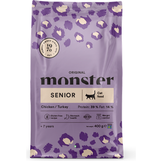 Monster Cat Original Senior Kylling & Kalkun - 2 kg