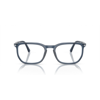 Persol Unisex PO3339V 1197 Vista -rammer Acetat Blå Transparent Firkantet Normal
