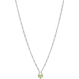Maria Black Halskæde, Halo Green - sterlingsølv