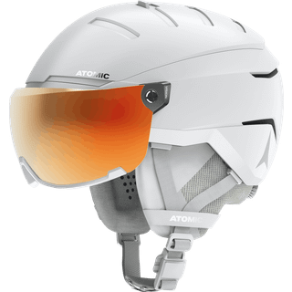 Atomic Savor GT Amid Visor HD, skihjelm med visir, hvid