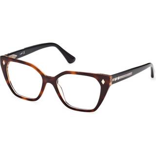 Web Kvinde WE5385 056 Optiske stel Acetat Havana Geometrisk Normal