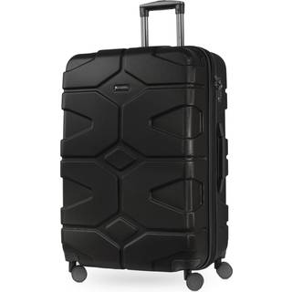 X-Kölln - Koffer Hartschale Schwarz matt, TSA, 76 cm, 107 Liter