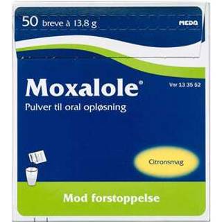 Moxalole 50 brev Pulver til oral opløsning