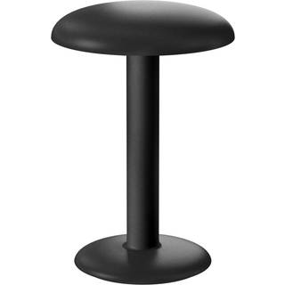 Flos Gustave Residential Bordlampe Bærbar 3000k - Bærbare lamper Aluminium Smooth Black - 09.8405.SB