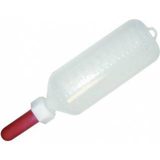 Sutflaske med sut til kalv 1000 ml