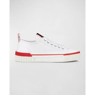 Christian Louboutin Pedro canvas sneakers - multicoloured - EU 40.5