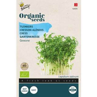 Buzzy Organic karse, økologiske frø