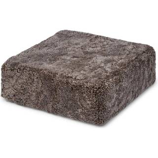 Puf | Lammeskind | Korthåret | 42x42x13 cm