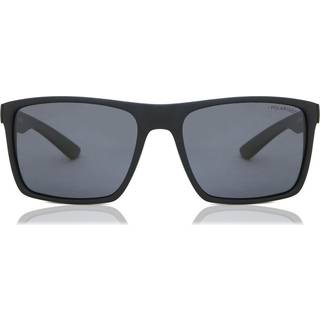Dirty Dog Volcano Polarized 53717 57 Solbriller Mænd Black - Satin Black - 57mm