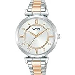 Lorus RG297VX9 Dress Sølvfarvet/Rosaguldtonet stål Ø34 mm