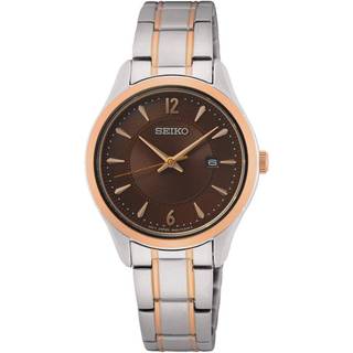 Premium Seiko Herreur SUR476P1 - Brun Læderrem