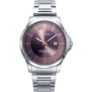 Herre Sølv Viceroy 401289-17 Ur (Ø 43 mm)