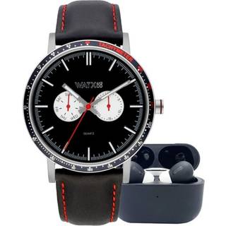 Stilfuld Watx & Colors Herresorte Sort Ur RELOJ10_44
