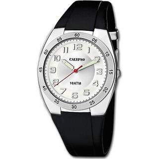 Calypso K5753/4 Herren-Armbanduhr Schwarz/Silberfarben