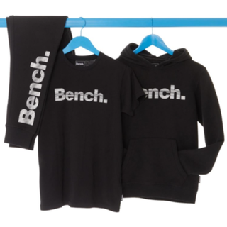 Bench Drenge Anton Træningssæt Og T-shirt 3-pak Sæt Sort