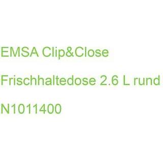 EMSA CLIP & CLOSE - food storage container - blue transparent - 2 L