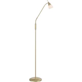 Paul Neuhaus gulvlampe Pino, messing, 163 cm, dæmpbar, G9