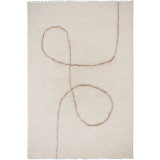 Linie Design Astral Spiral Gulvtæppe Camel 170x240 cm