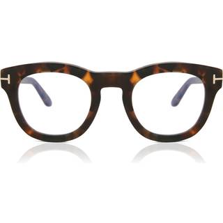 Tom Ford FT5873-B Blue-Light Block 052 49 Briller Mænd Tortoiseshell - Dark Tortoise - 49mm