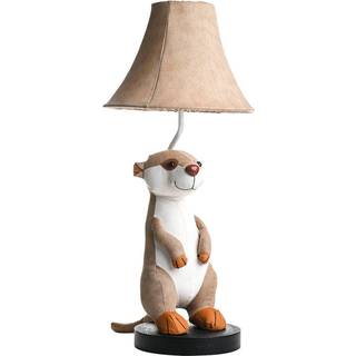 Børnebordlampe surikata beige - Eddie