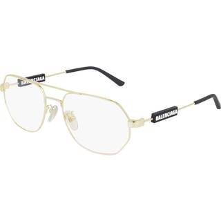 Balenciaga BB0117O 003 57 Briller Mænd Guld - Gold - 57mm