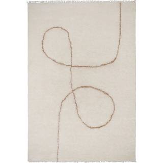 Linie Design Astral Spiral Gulvtæppe Camel 140x200 cm