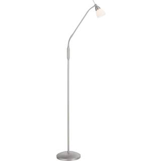 Paul Neuhaus Pino gulvlampe, sølv, 163 cm, dæmpbar, G9
