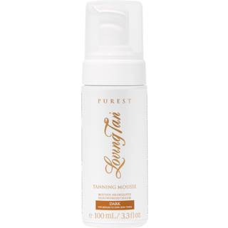 Loving Tan Purest Tanning Mousse Dark - Sunless Tanner lavet af 97% certificeret organisk og naturligt afledte ingredienser - Op til 5 selvbrune