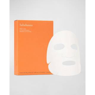Sulwhasoo First Care Activating Sheet Mask - Koreansk arkmaske til tør hudhudbarriere Styrkelse Synligt plumps og hydrater reducerer synlig fine