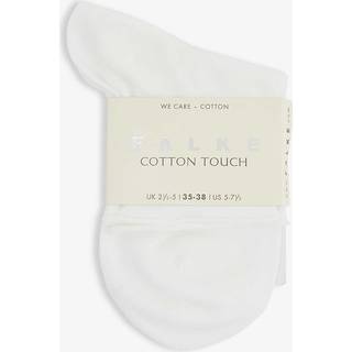 Falke Women Cotton Touch Socks - White - Str 35/38