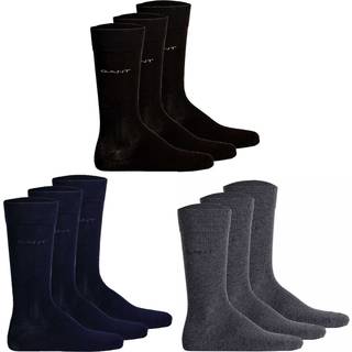 GANT 3-Pack Cotton Socks Black