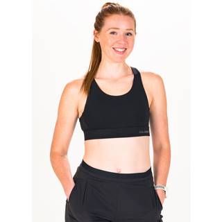 Salomon Women's Cross Run Sports Bra Deep Black, DEEP BLACK/, XS