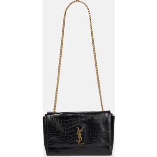 Saint Laurent Kate Medium reversible leather shoulder bag - brown - One Size