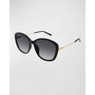 Chloé CH0175SK Asian Fit 001 59 Solbriller Kvinder Black - Black - 59mm