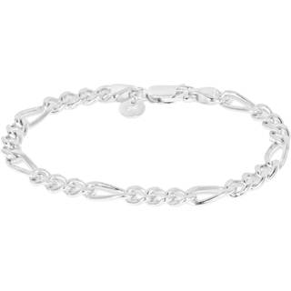 IX Studios Chunky Figaro Armbånd 22 kt. Sølv DMV0341SL17 - Unisex - 925 Sterling Silver
